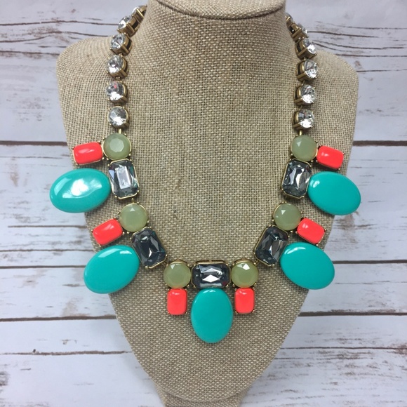 Rare HTF Vintage J Crew Statement Necklace - Picture 3 of 8